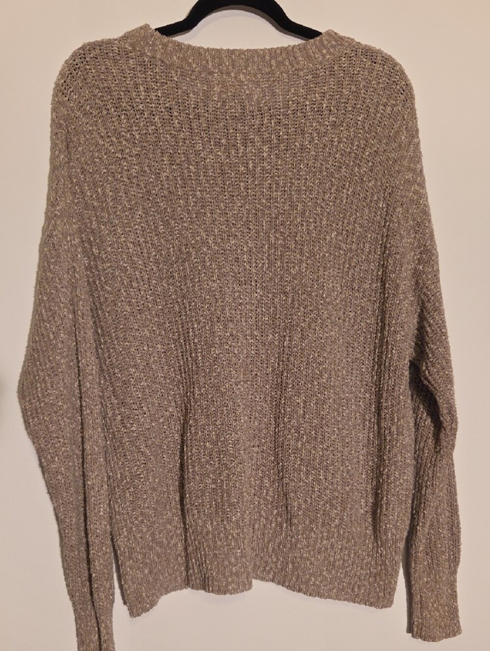 Universal Thread Women's Crewneck Sweater - Taupe Beige - Picture 2 of 7